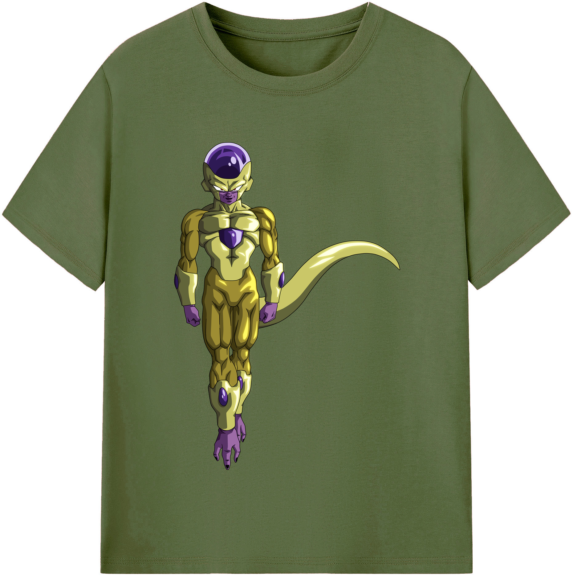 （画像用） ドラゴンボール フリーザ DRAGON BALL Frieza 綿100％半袖Tシャツ（フロントプリント）